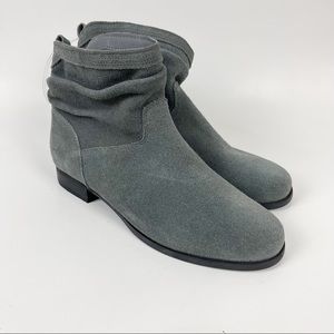 NEW UGG Koolaburra Lorelei Stone Grey Slouchy Ankle Boots Sz 9.5